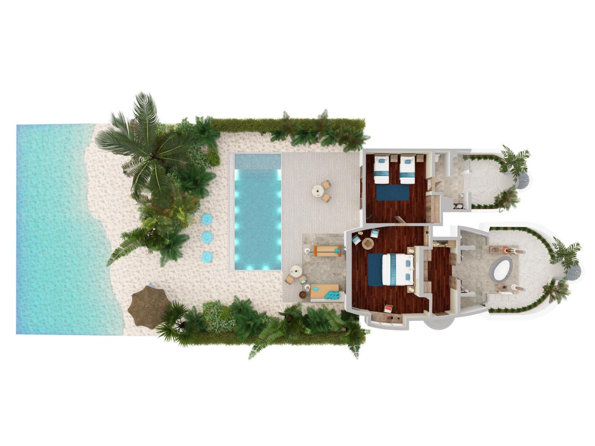 Anantara Dhigu Maldives Resort Dhigu Island Bilik gambar